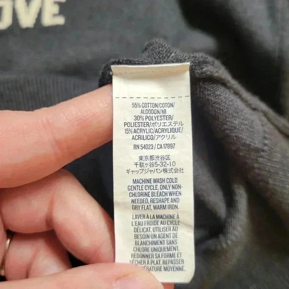 Old Navy "Believe in Love" Lightweight Pullover Sweater (XS) - Picture 9 of 9